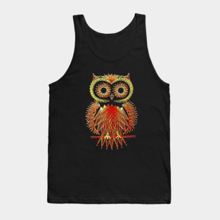 String Art Owl Tank Top